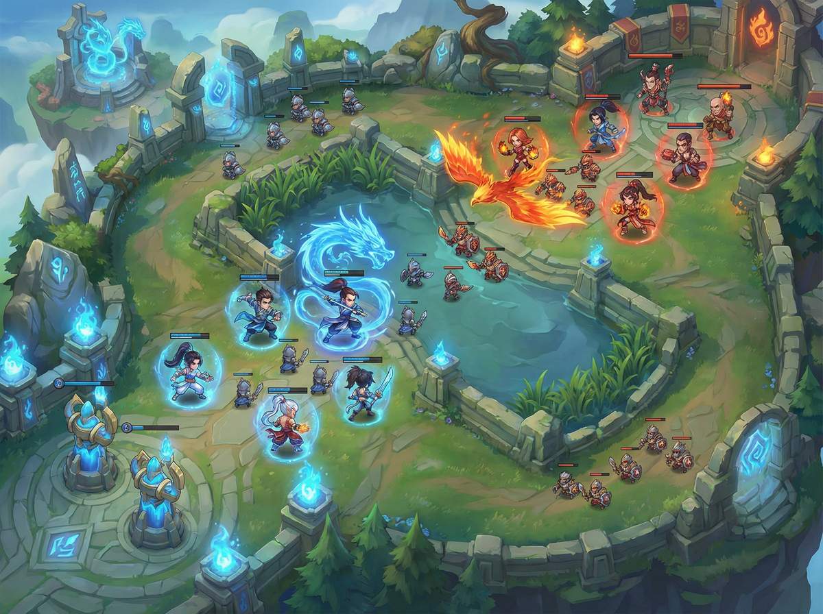 高清3D动漫英雄联盟视频